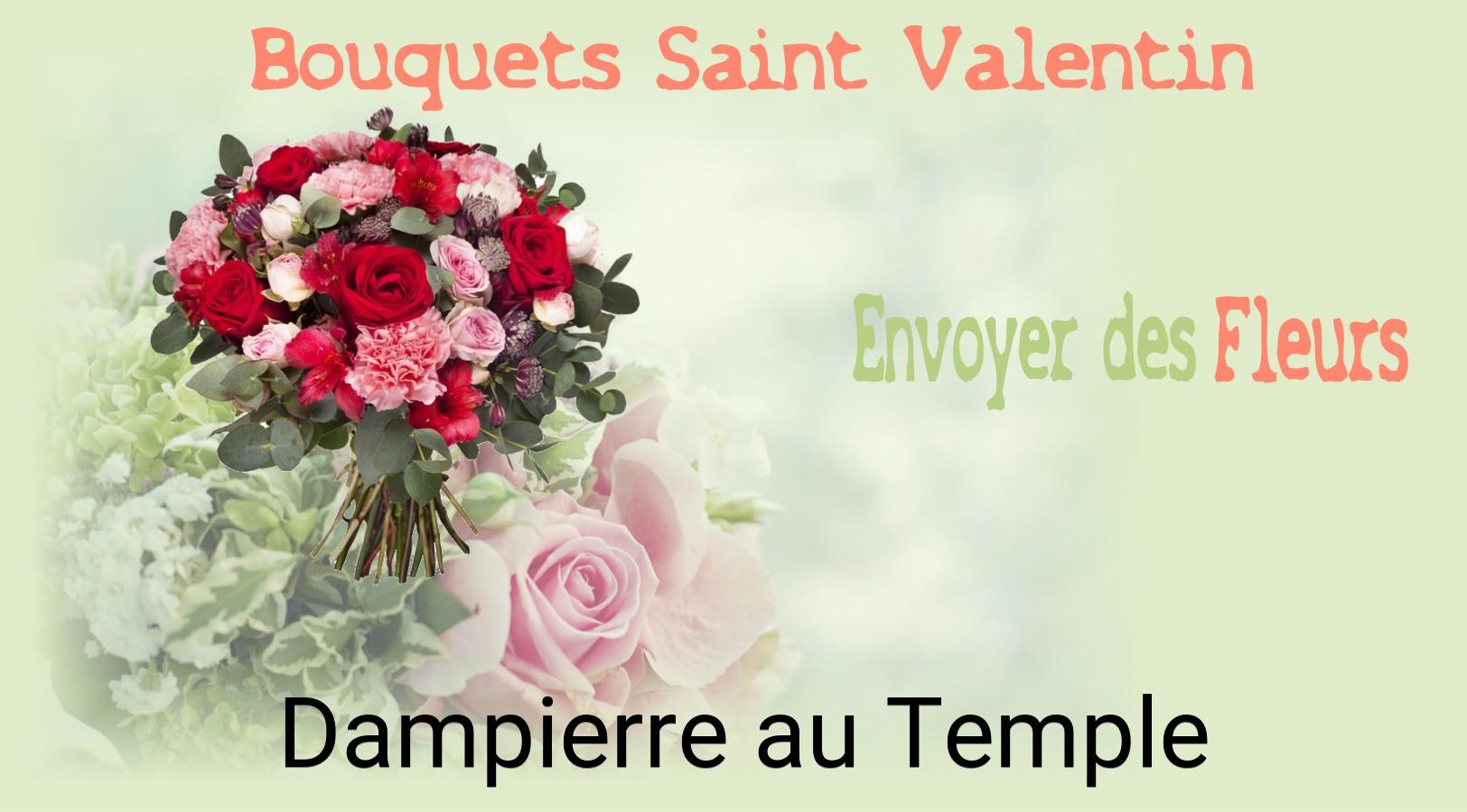 Roses de Saint-Valentin livrées à Dampierre-au-Temple